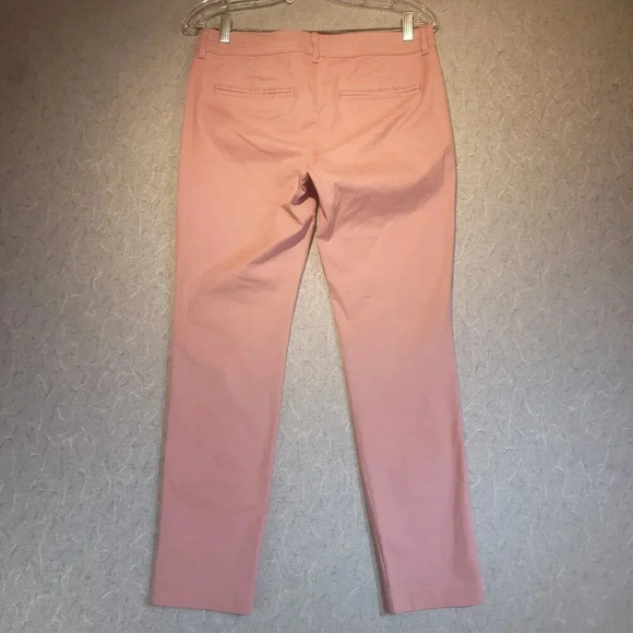 Old Navy Pixie Pink Straight Leg Stretch Women's Pants Size 6 - Picture 4 of 9
